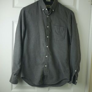 J. Crew Classic Fit Brushed Cotton/Flannel Shirt